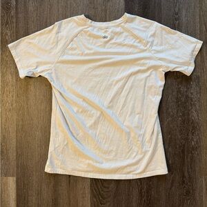 Alo Yoga Sports Athletic Fit Men’s Tee White Medium
